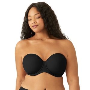 Wacoal Women's Red Carpet Strapless Bra 40C Black